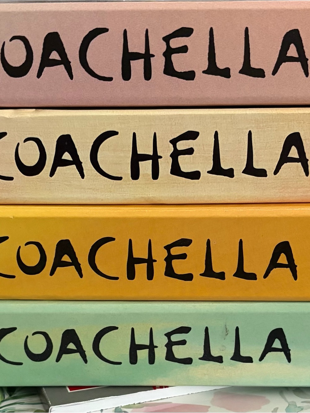 Coachella Ticket Boxes Memorabilia